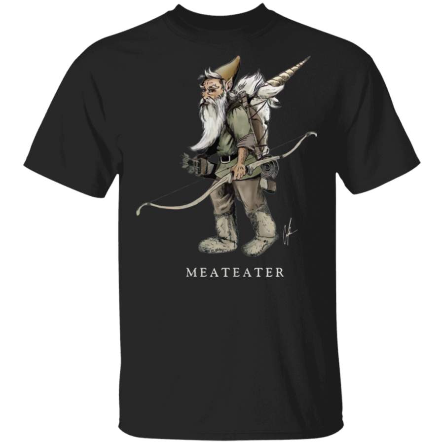 Meateater Gnome Packing Out a Unicorn Funny shirt Shirt Sweatshirt Pullover Hoodie