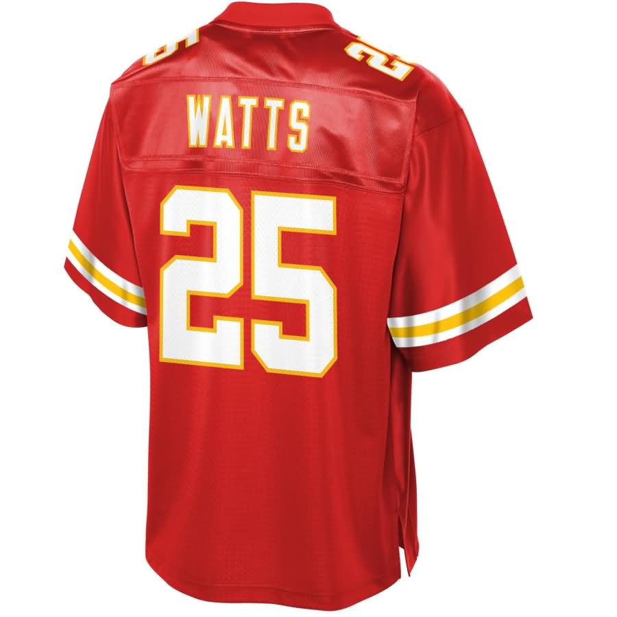 Armani Watts Kansas City Chiefs NFL Pro Line Player Jersey – Red