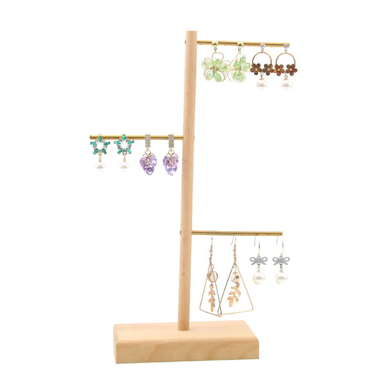 3 Tier Tabletop Necklace Holder for Jewelry Stand Bracelet Earrings and Ring Tray Jewelry Holder Hanger alx