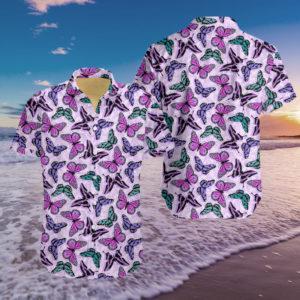 Butterfly Hawaii Shirt Unisex Adult Ha13111