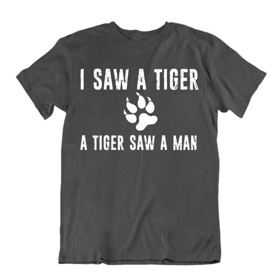 Unisex Funny Graphic Exotic Tiger Tees T-Shirt