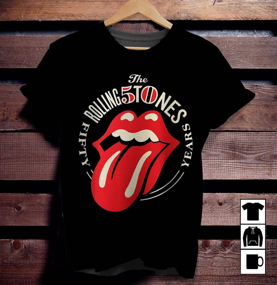 The Rolling Stones Merch 50Th Tshirt Sweatshirt Hoodie Limited Edition