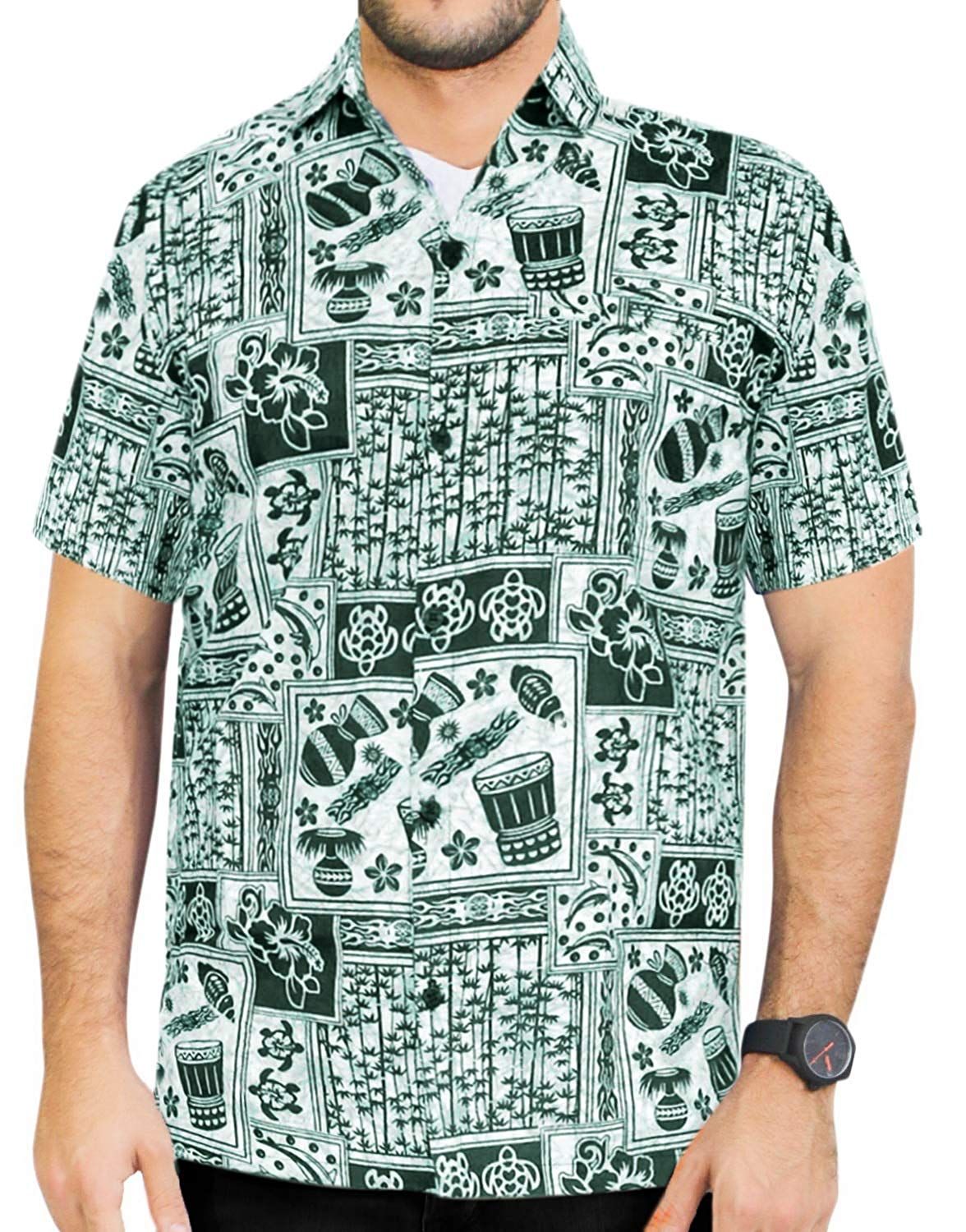 Beach Green Unique Design Hawaiian Shirt Dhc18061623