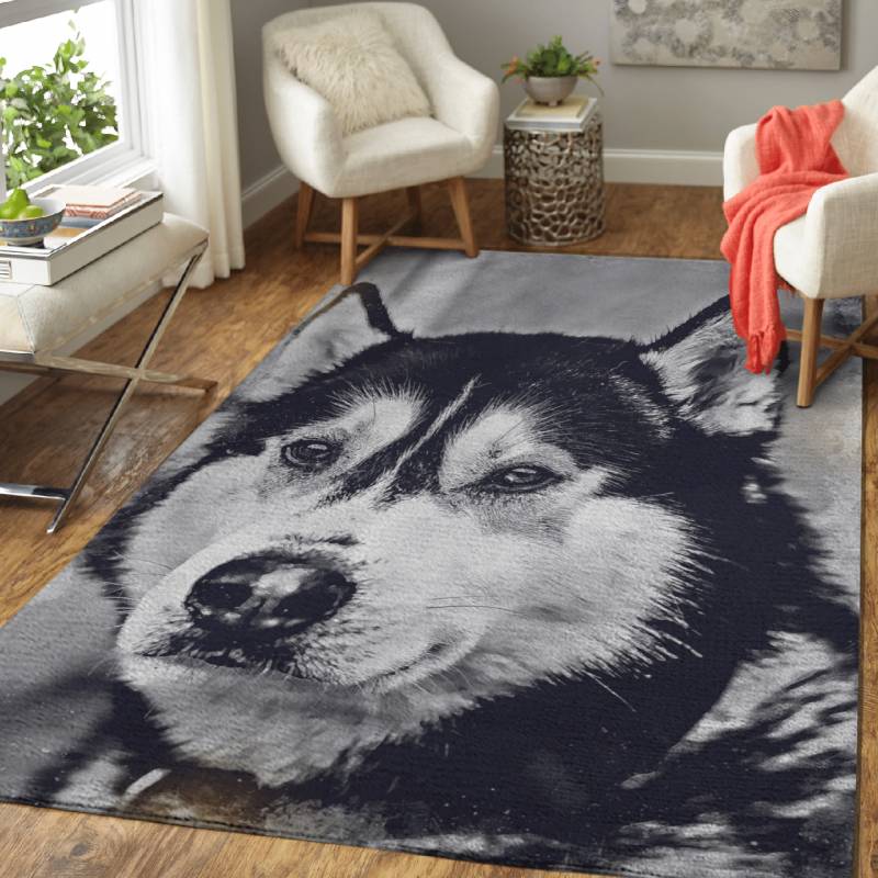 Siberian Husky – Animals Collection Area Rug Carpet