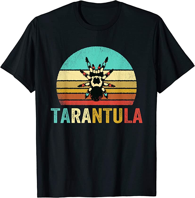 Vintage Tarantula Shirt Sunset