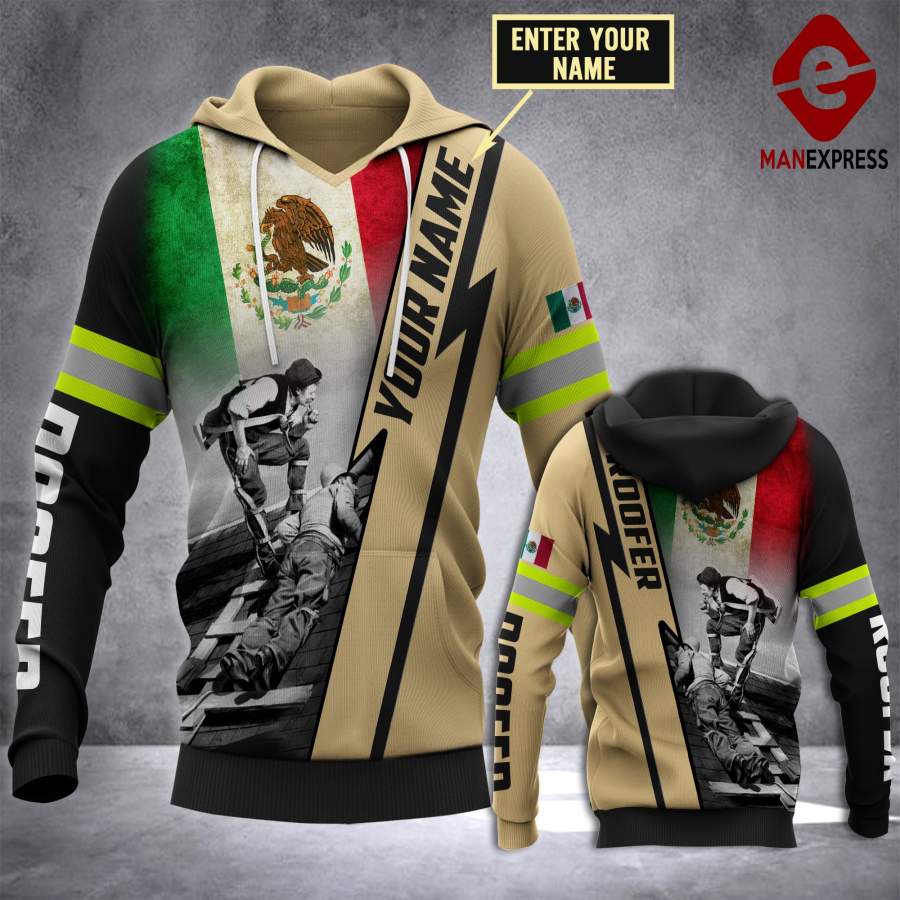 TT CUSTOMIZE MEXICAN ROOFER – GREAT 3D HOODIE JMG