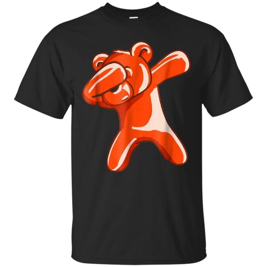 AGR Dabbing Bear Gummy Candy Dance Dab Funny Sweet Lover Tshirt Jaq T-shirt