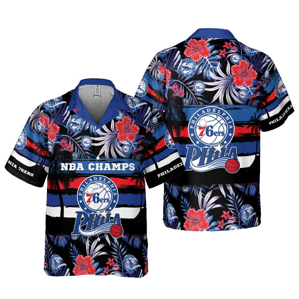 Philadelphia 76Ers Premium Aloha Spirit Celebration Shirt