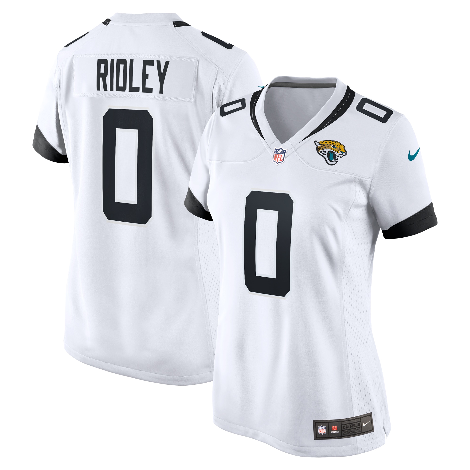 Women’s Jacksonville Jaguars Calvin Ridley White Game Jersey