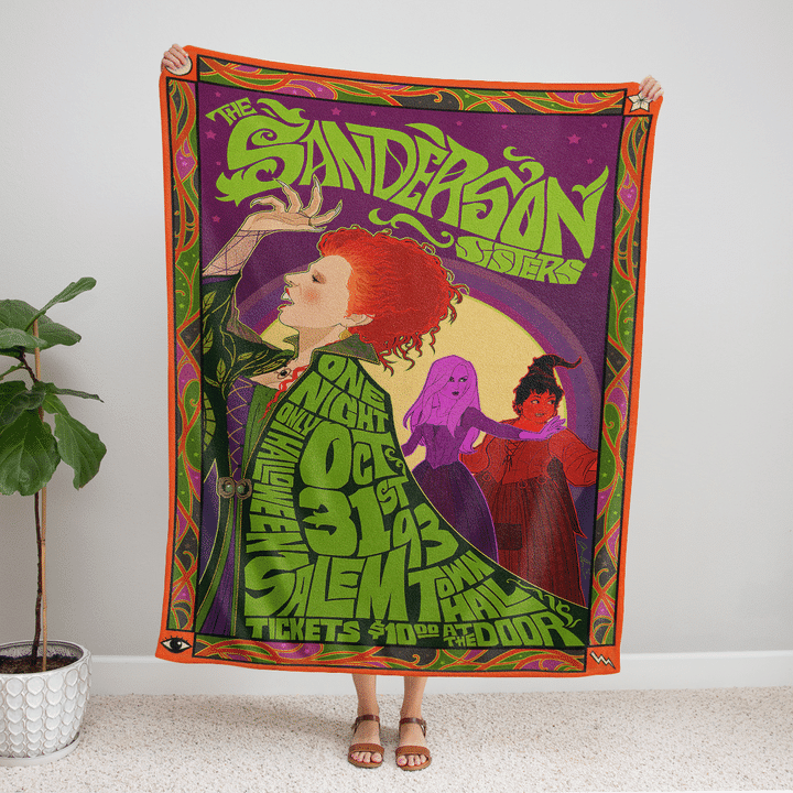 The Sanderson Sisters Blanket