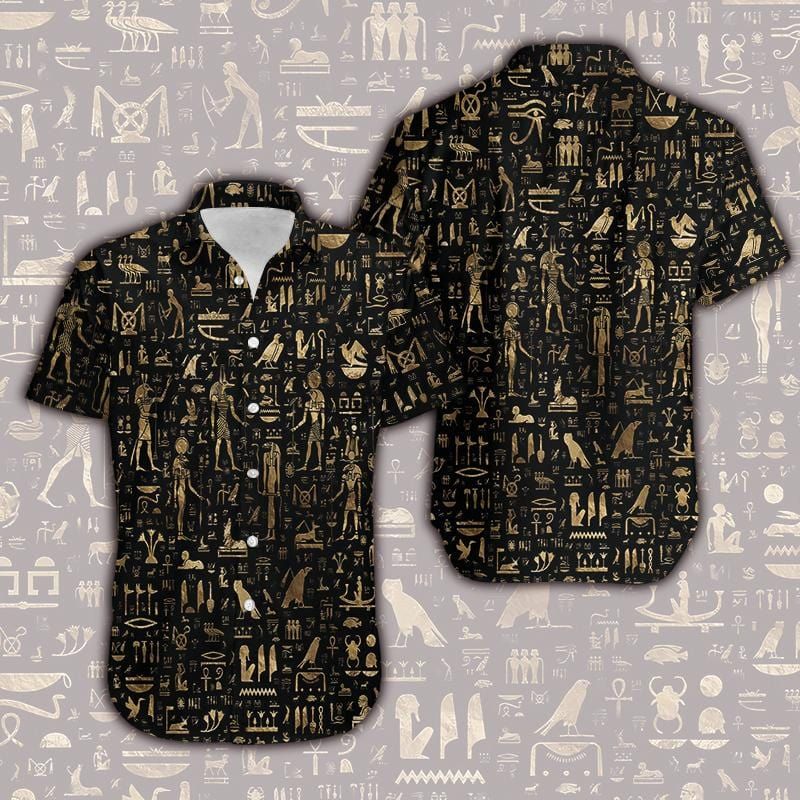 Felacia Ancient Egypt Pattern Hawaiian Ha28906