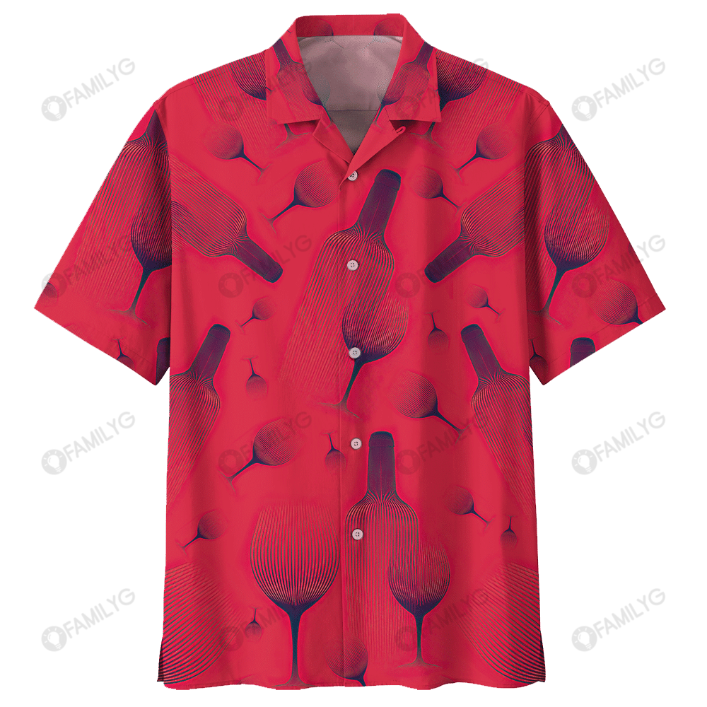 Wine Shirt – Sweet Red Wine Like Your Partner Lips Hawaiian Shirt Summer Hawaiian For Men, Women, Couple