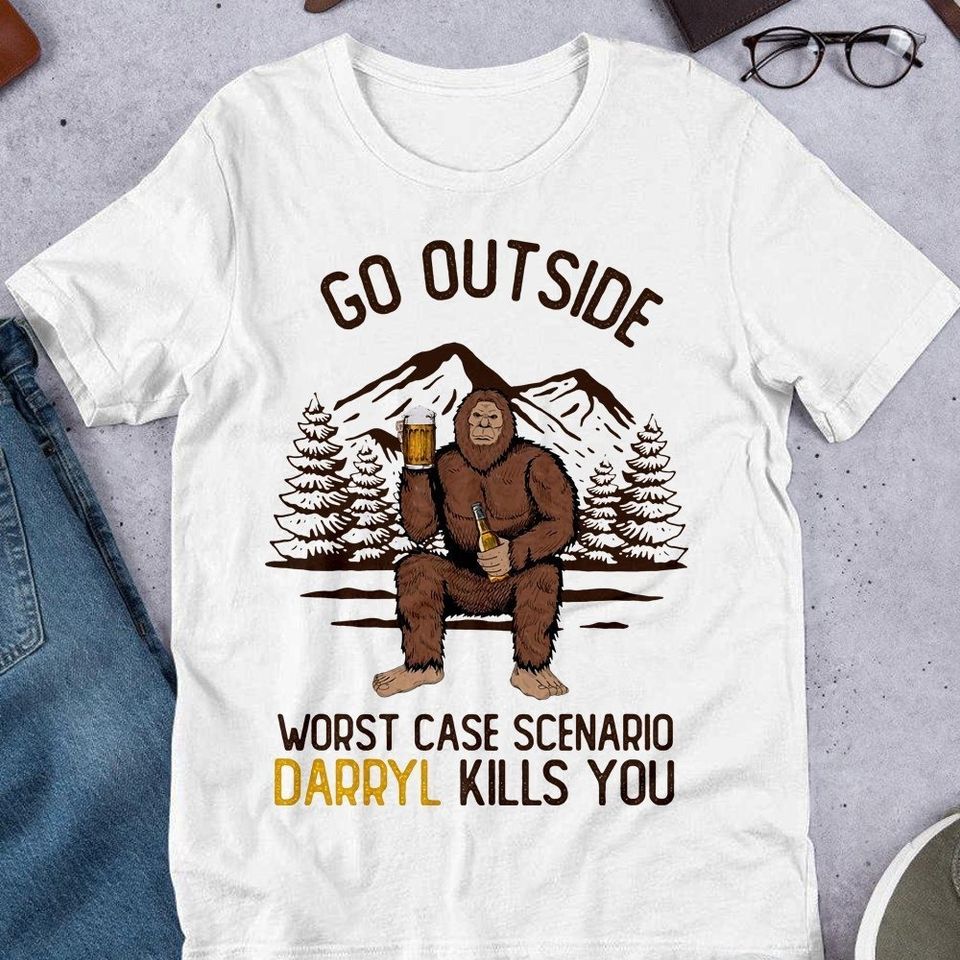 Go Out Side Worst Case Scenario Darryl Kills You Standard T-Shirt