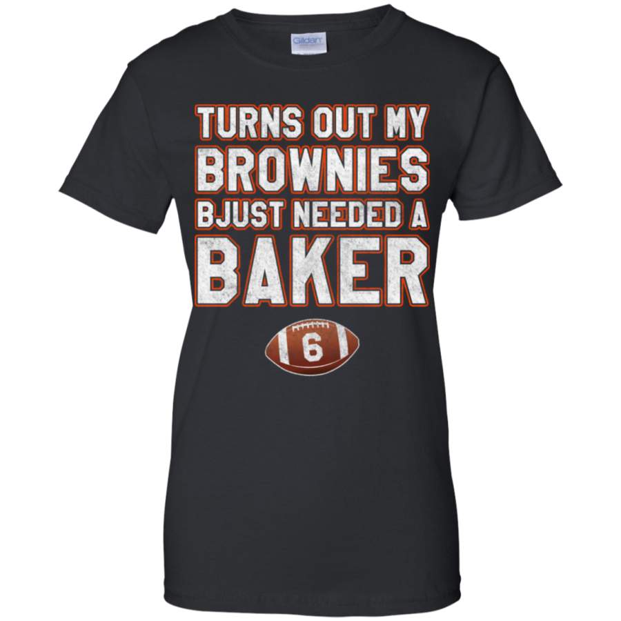 Brownies Just Needed a Baker – Cleveland Vintage Ladies’ T-Shirt