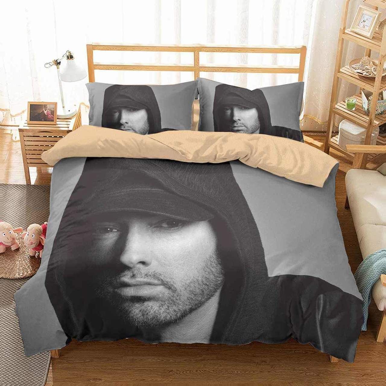 3D Eminem Duvet Cover Bedding Set 1