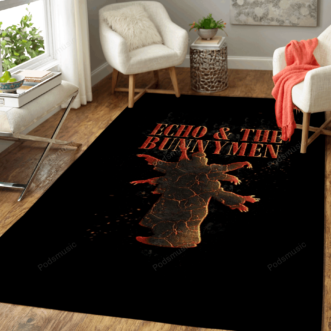 Echo The Bunnymen – Music Bands Art For Fans Area Rug Carpet