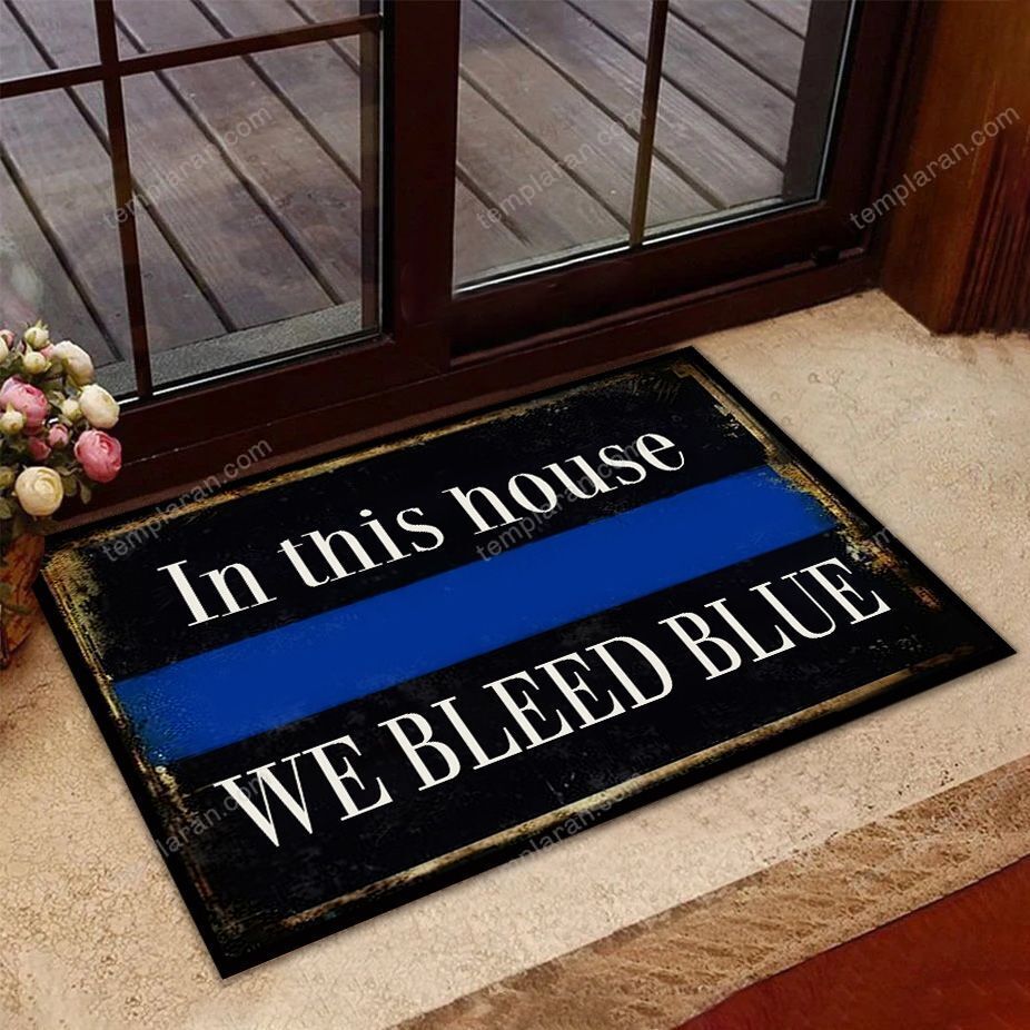 Police Doormat 3D Printing Htt-Dtt012