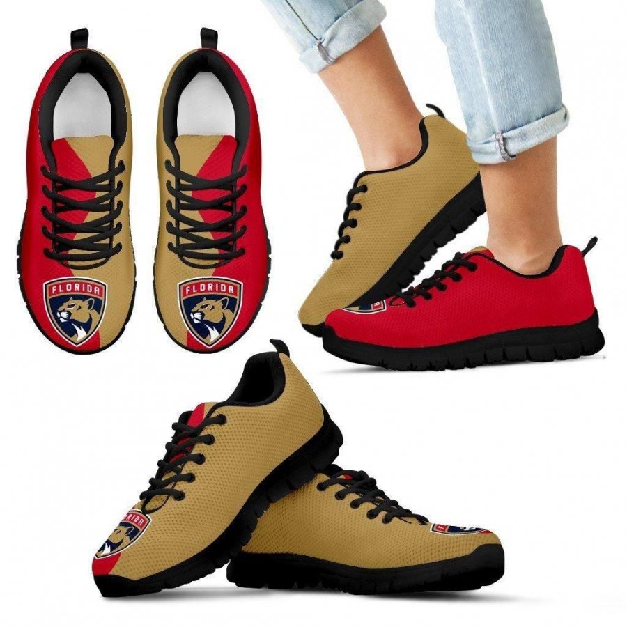 Two Colors Trending Lovely Florida Panthers Sneakers #105