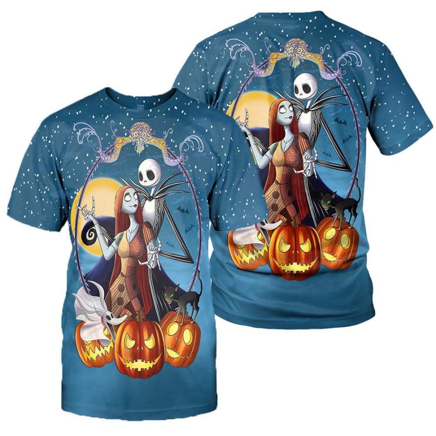 3D All Over Printed The Nightmare Before Christmas Clothes 15