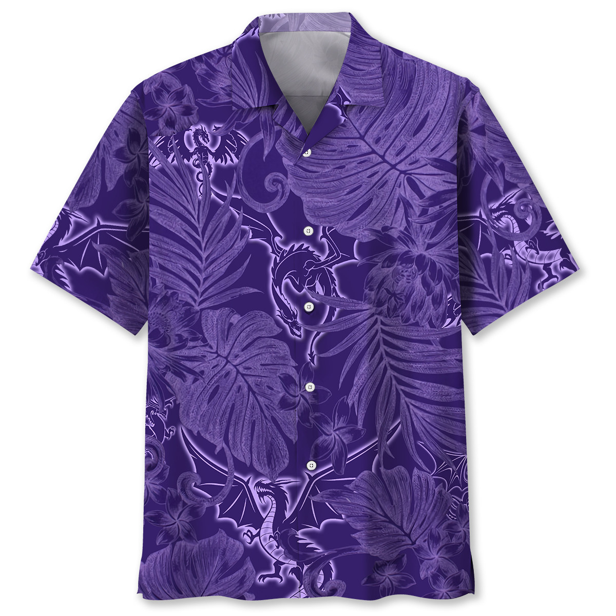 Dragon Purple Tropical Hawaii Ha8057