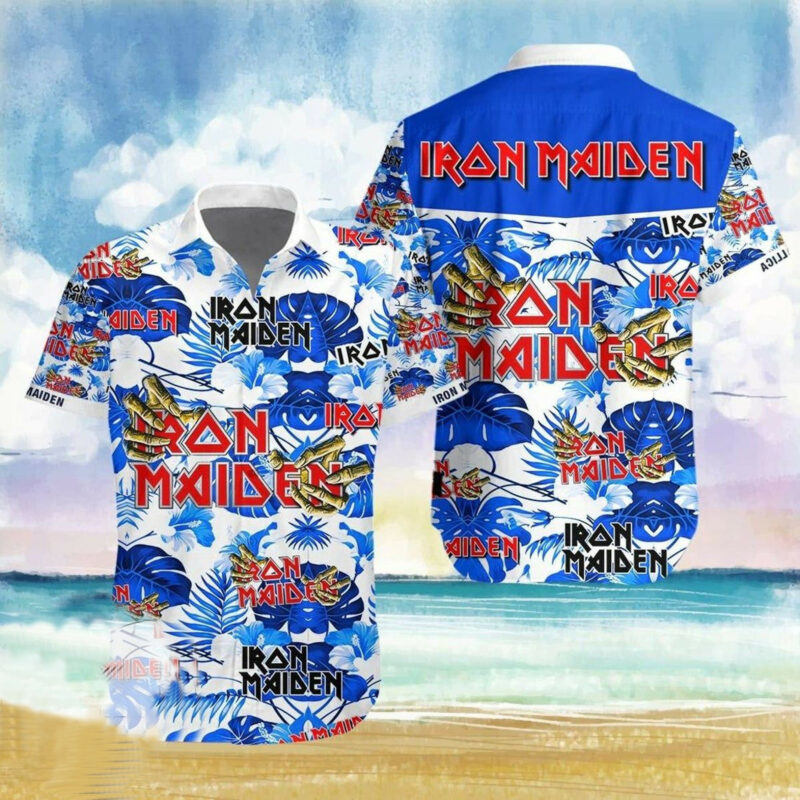 Iron Maiden Hawaii Casual Shirt 201 Ha54114