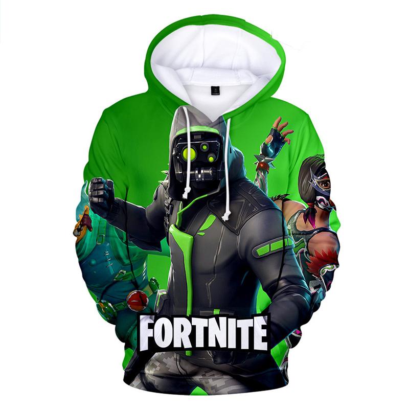 Fortnite Hoodies - Fortnite Game Series Season 8 NEW Hero Green Hoodie ...