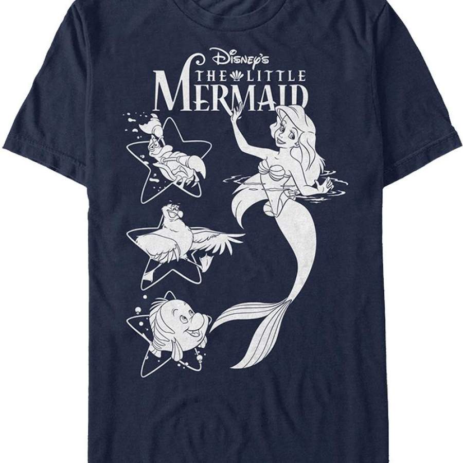 Ariel and Friends Little Mermaid T-Shirt