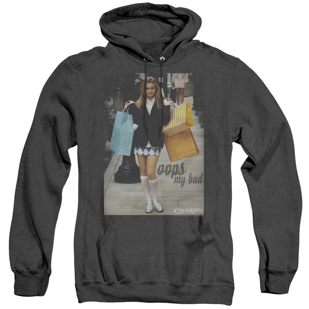 Clueless Oops My Bad – Heather Pullover Hoodie