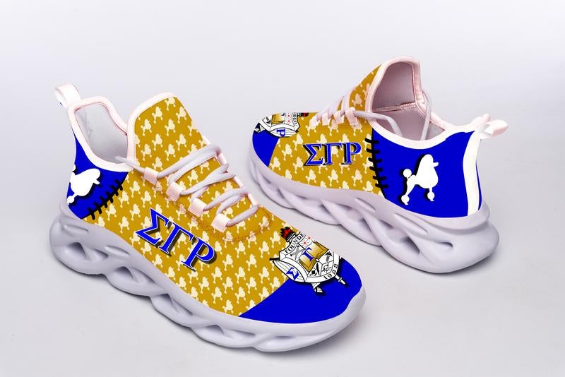 Wonder Print Footwear – Sigma Gamma Rho Poddles Clunky Sneakers Lt10