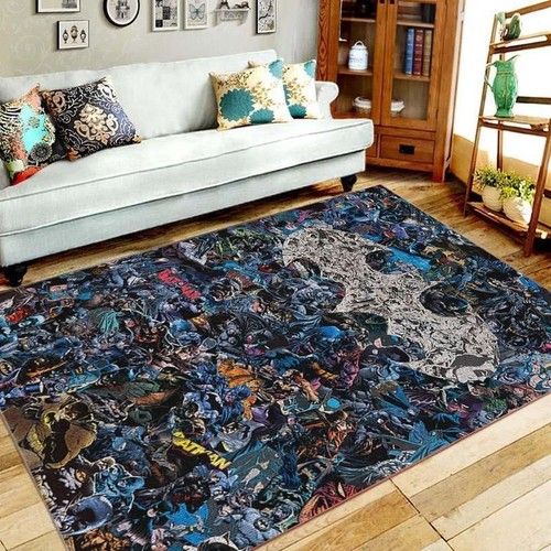 Cat Halloween 18 Dhcdhc Ld1610 Rug Living Room Rug Home Decor