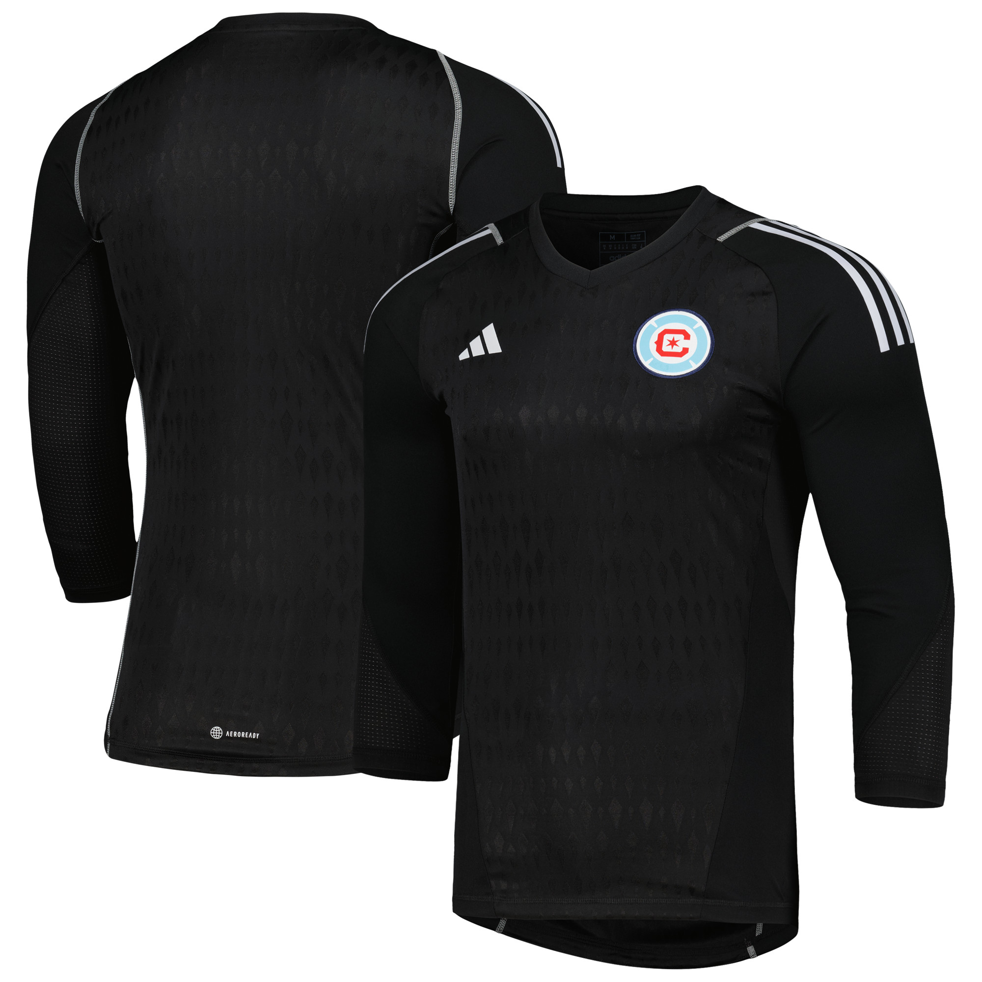 Chicago Fire 2023 Goalkeeper Long Sleeve Replica Jersey – Black