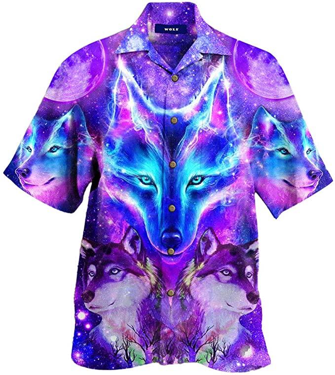 Amazing Wolf Hawaii Shirt For Men Women Adult Ha72284