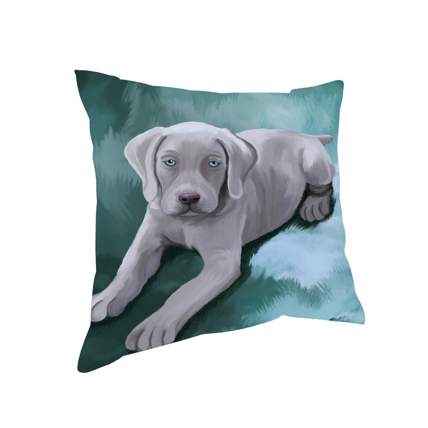 Weimaraner Puppy Dog Throw Pillow