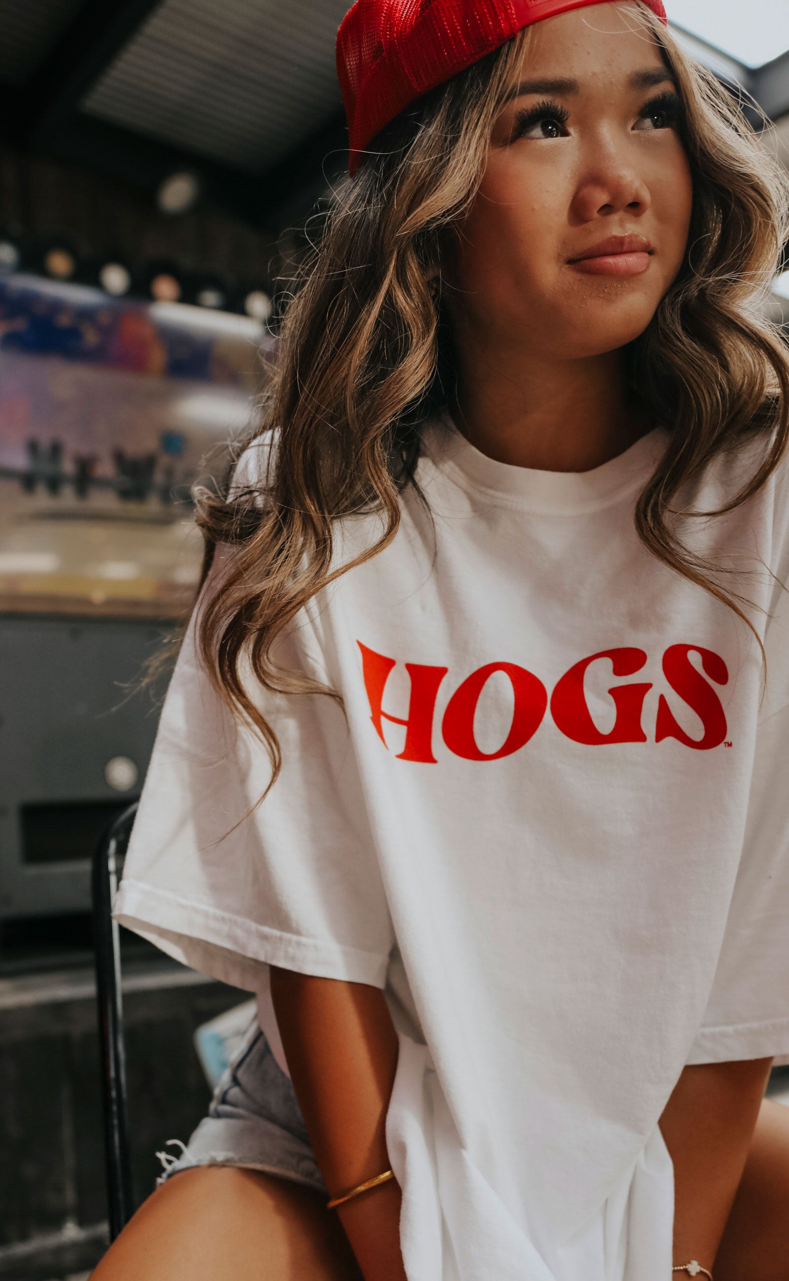 Charlie Southern: Here For The Hogs T Shirt