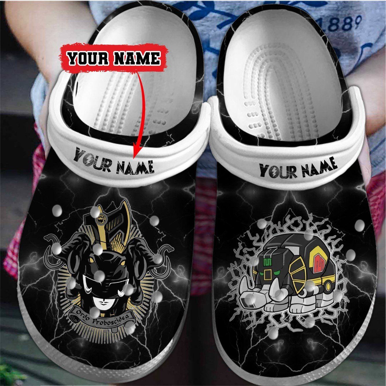 Power Ranger Crocss Clogs For Men Women And Kid Oufpfc52