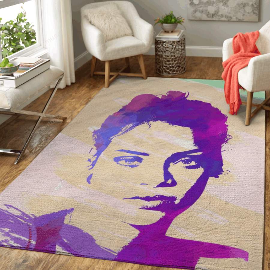 Rihanna – Music Artists Art For Fans Area Rug Living Room Carpet Floor Decor