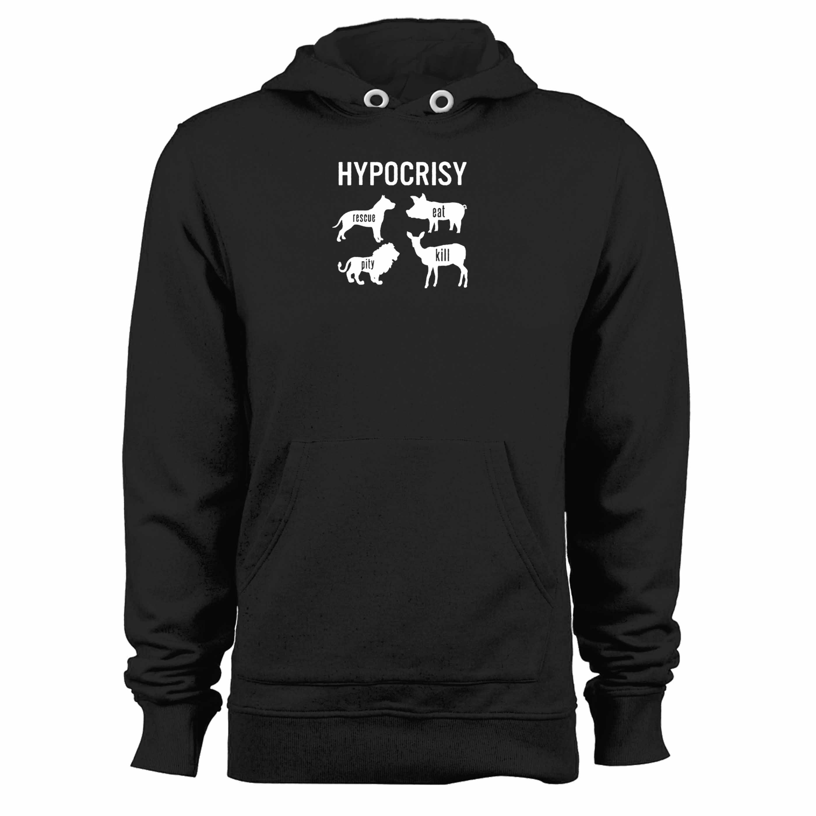 Speciesismypocrisy Vegan Animal Cow Animal Rights Unisex Hoodie