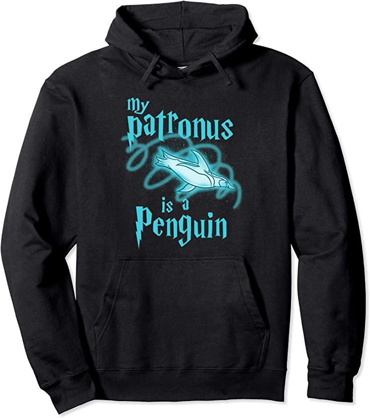 My Patronus Is A Penguin Cute Funny Animal Lover Hoodie