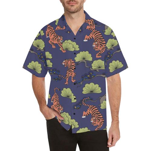 Tiger Pattern Japan Style Hawaiian Shirt