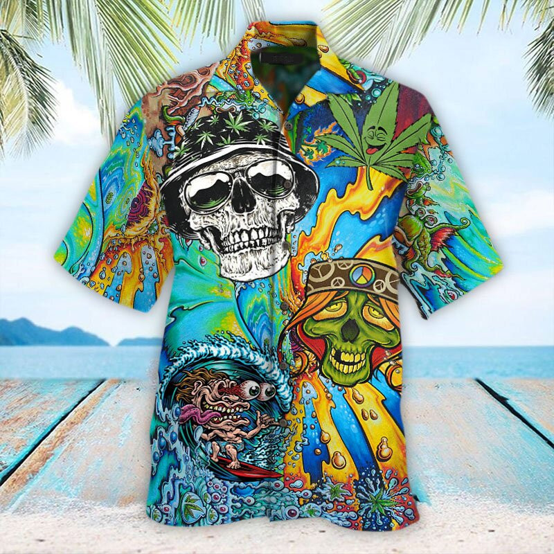 Skull Sun Hawaii Shirt Unisex Adult Ha79733