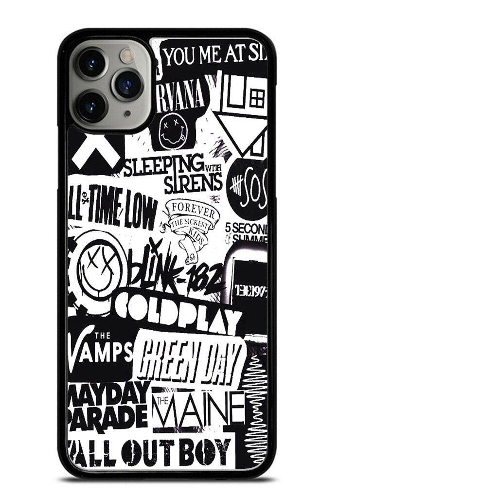 All Band Nirvana Blink 182 Sleeping Mayday Parade 3D Case Phone Cases