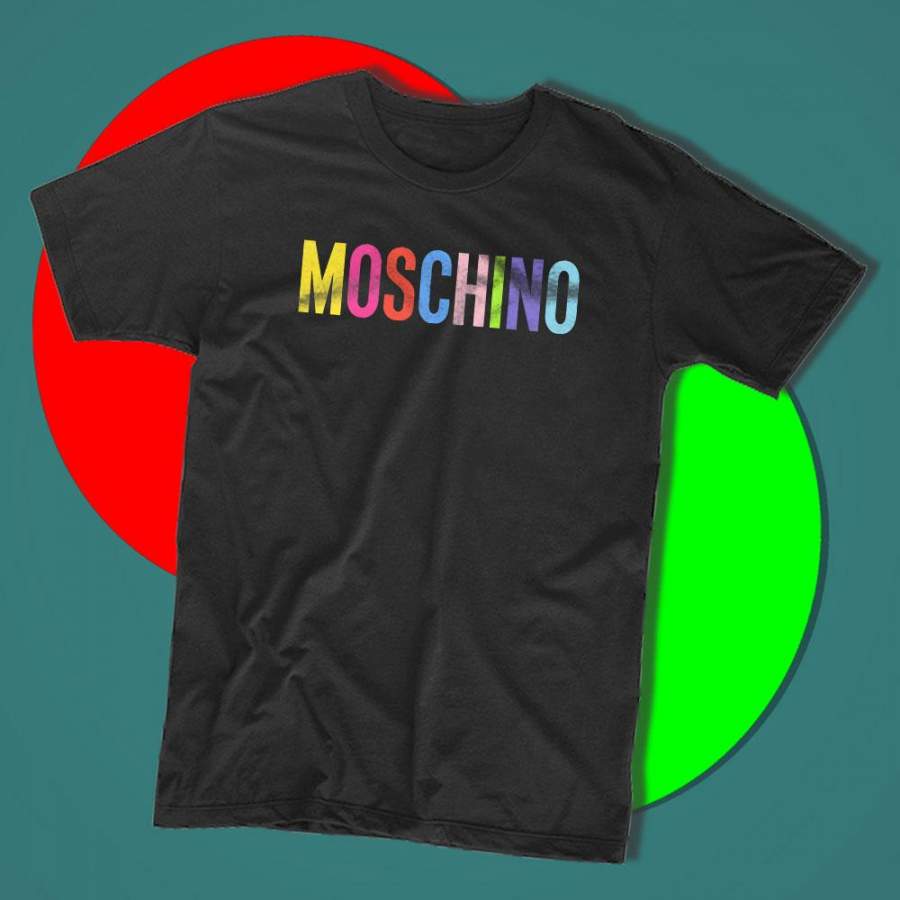 Moschino Milano Logo  T-Shirt