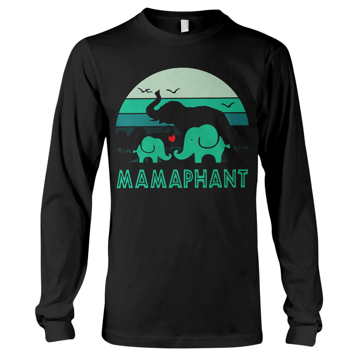 Elephant Lovers Shirt 11 Ez01 1009 Long Sleeve T-Shirt