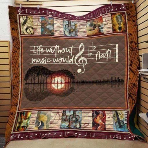 Guitarist D1102 85o34 3D Quilt Blanket HGM9