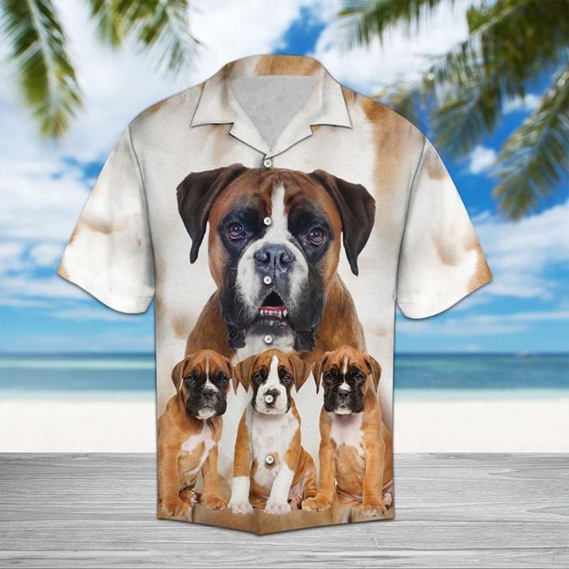 Boxer Great White Unique Design Unisex Hawaii Shirt For Men And Women Ha74633