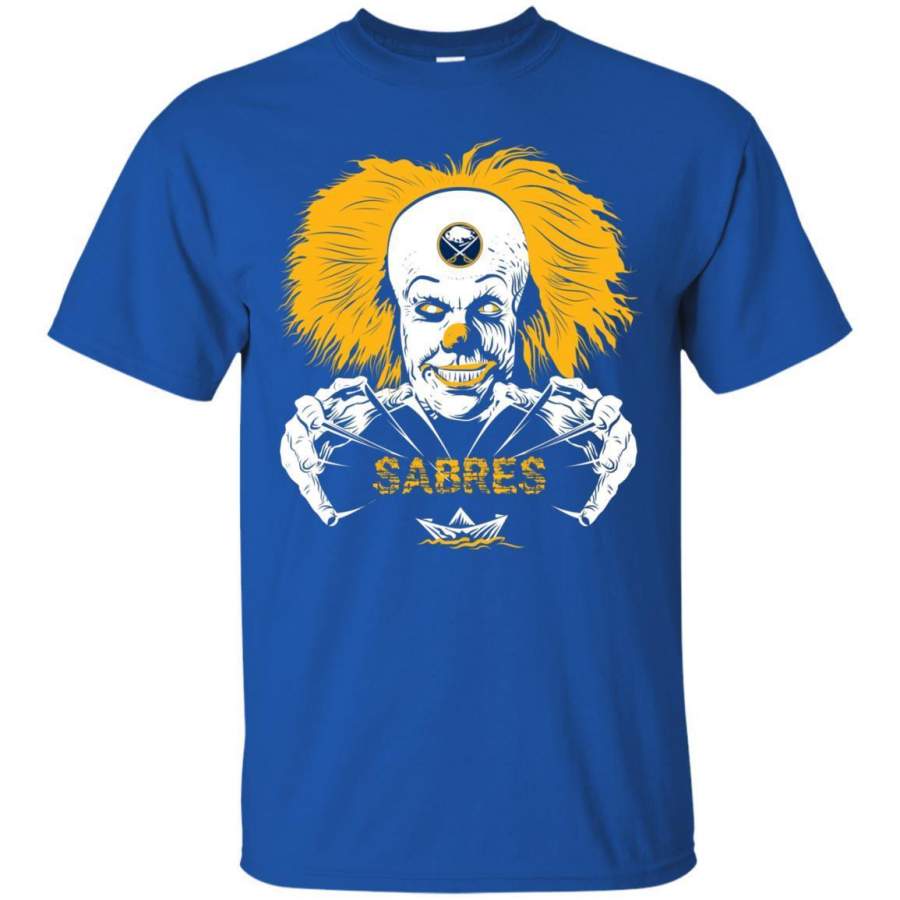 IT Horror Movies Buffalo Sabres T Shirts