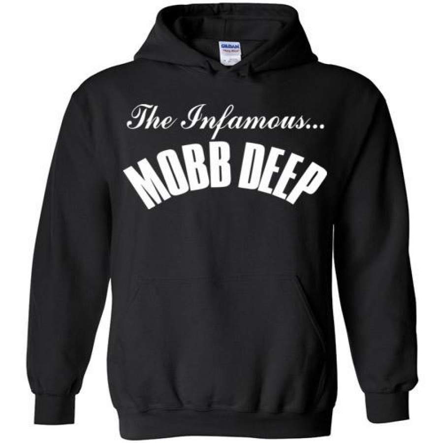 Mobb Deep,Havoc,Prodigy, East Coast Hip Hop,The Infamous,New York,v1a, Gildan Heavy Blend Hoodie