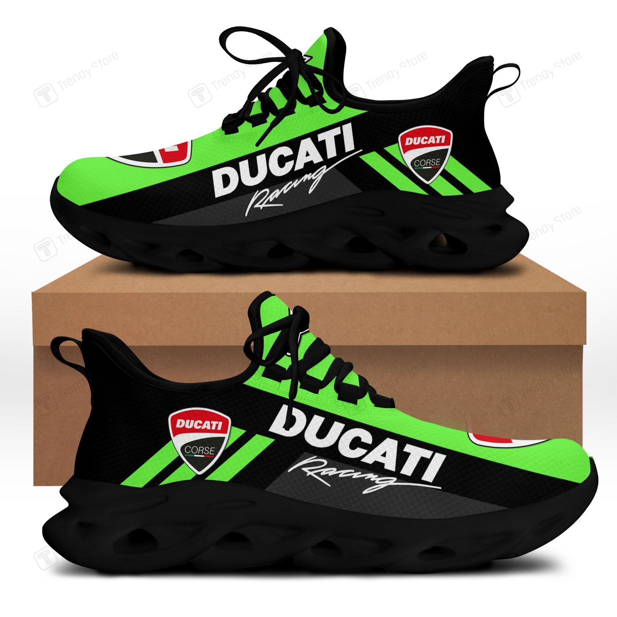 Ducati Racing Bs Running Shoes Ver 1 (Neon Green)