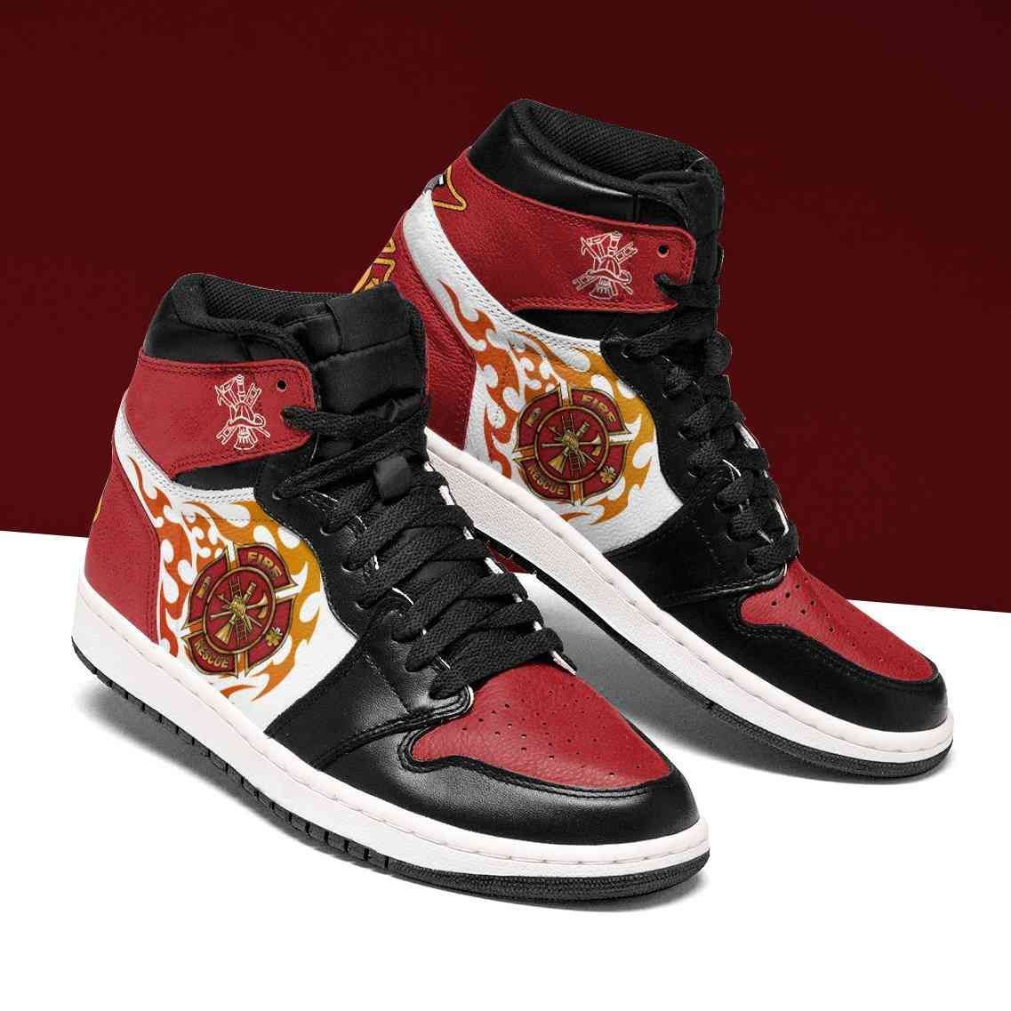 Fire Rescue Air Jordan Shoes Sport Sneakers