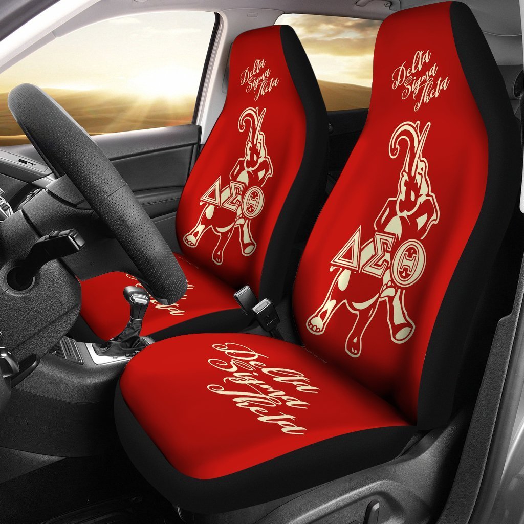 Masonstars bCar Seat Covers – Delta Sigma Theta Elephant J8